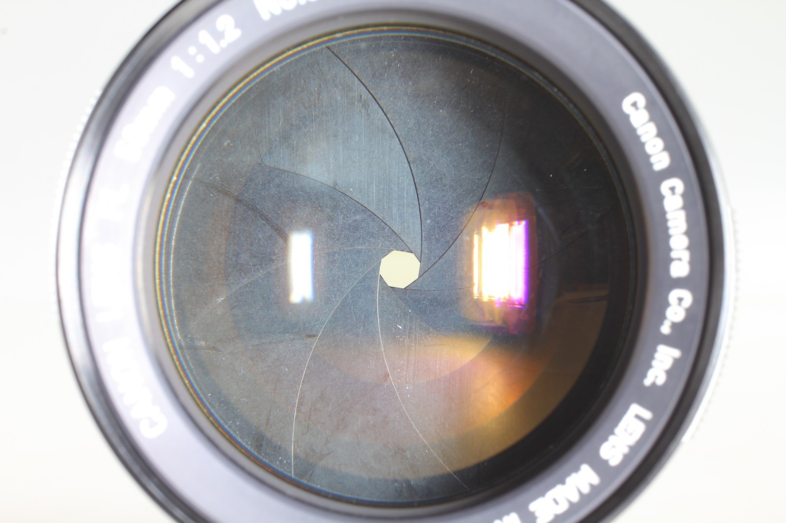 “NEAR MINT” Canon FL 58mm f/1.2 MF Standard Prime Lens FD Mount From JAPAN