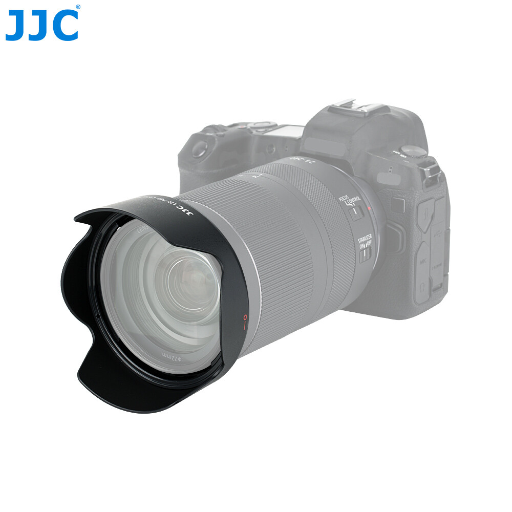 JJC Petal Bayonet Lens Hood +Cap for Canon RF 24-240mm f/4-6.3 IS USM as EW-78F