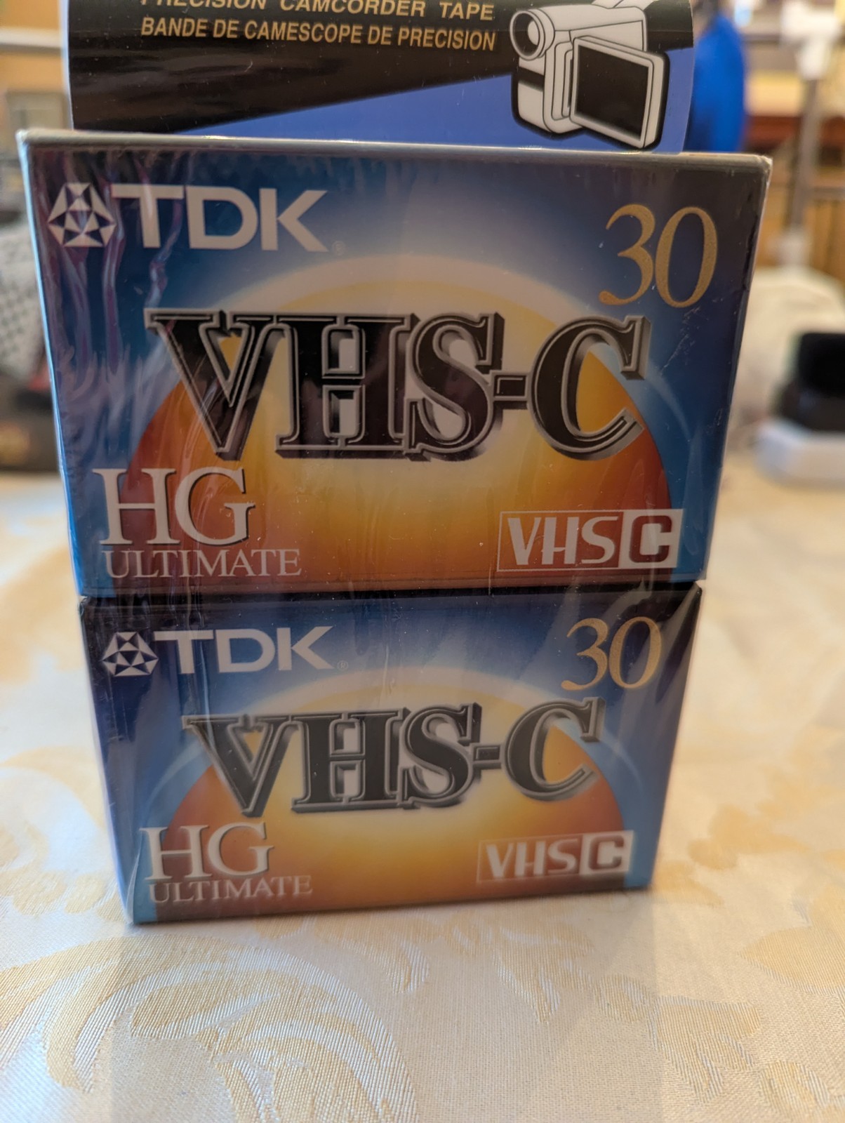 TDK 4-Pack VHS-C HG Ultimate Camcorder Tapes