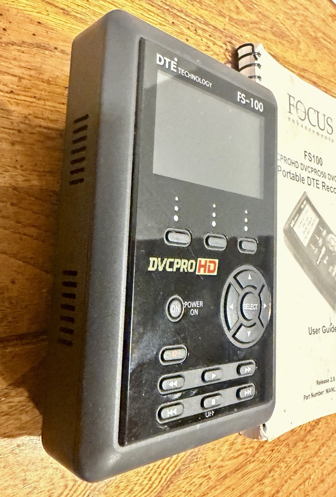 Focus Enhancements FS-100 Potable DTE recorder, Tested, Great