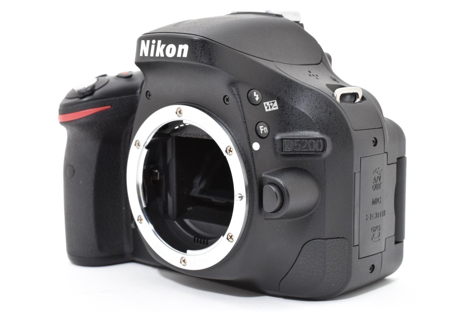 M1 Near Mint Nikon D5200 Digital SLR Camera Body Black Japan
