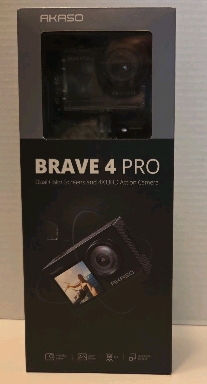 Akaso Brave 4 Pro 4K/30fps UHD Action Camera *New*