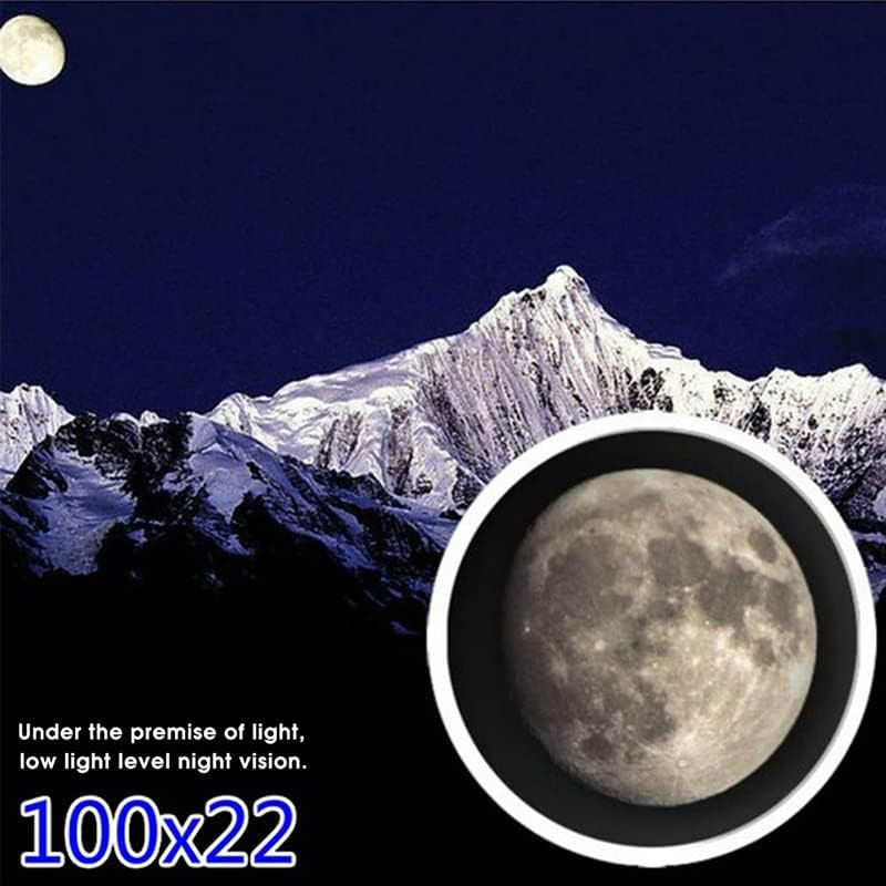 500×25 Portable HD Zoom Powerful Binoculars Day Low Night Optics Hunting Outdoor