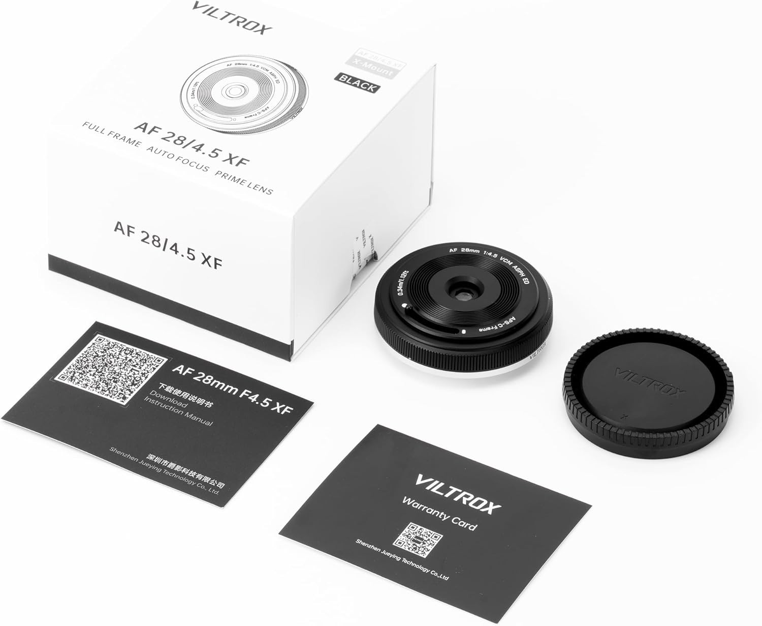 Viltrox 28mm f4.5 X Mount Auto Focus Lens Ultra Light 60g Pocket Size