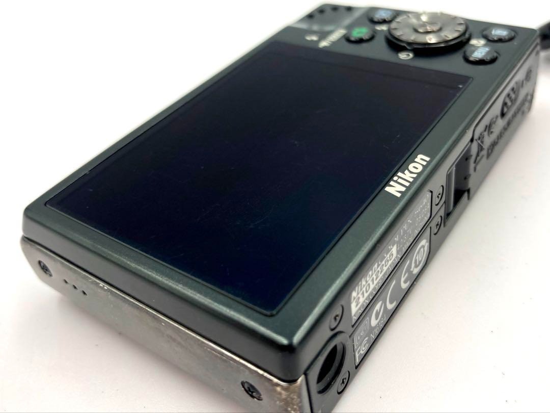 Nikon COOLPIX S640 Black Digital Camera 12.2MP 2.7in TFT Compact Exc+++++