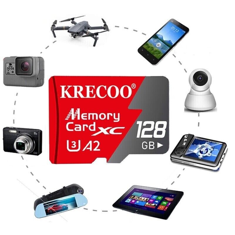 High Speed Memory for Micro SD Card 128GB 256GB TF Card Ultra Class 10 Lot