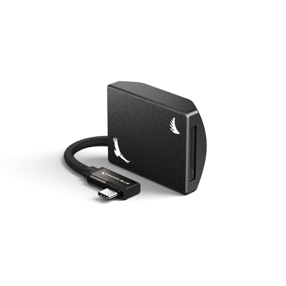 Kondor Blue Recording Module for MagSafe iPhone 15 by Angelbird, Black
