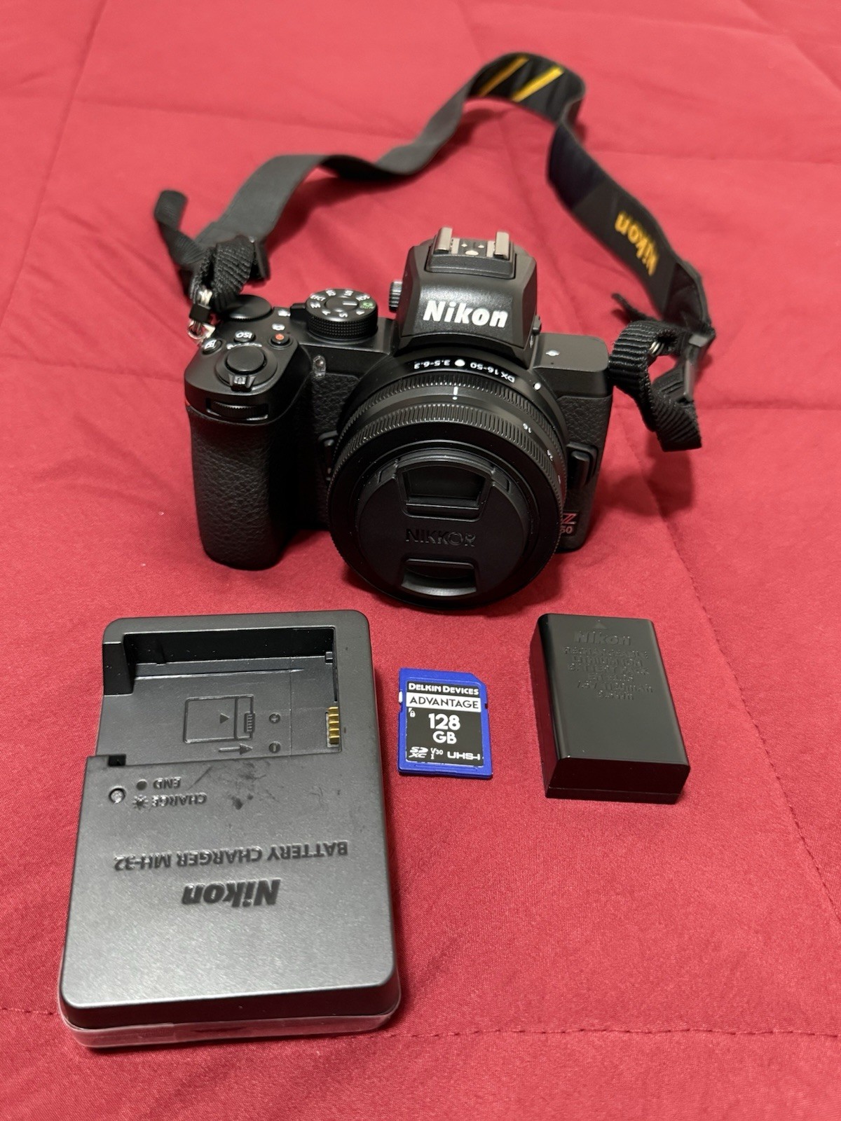 Nikon Z 50 20.9MP with 16-50mm VR Lens Kit Mirrorless Camera – Black
