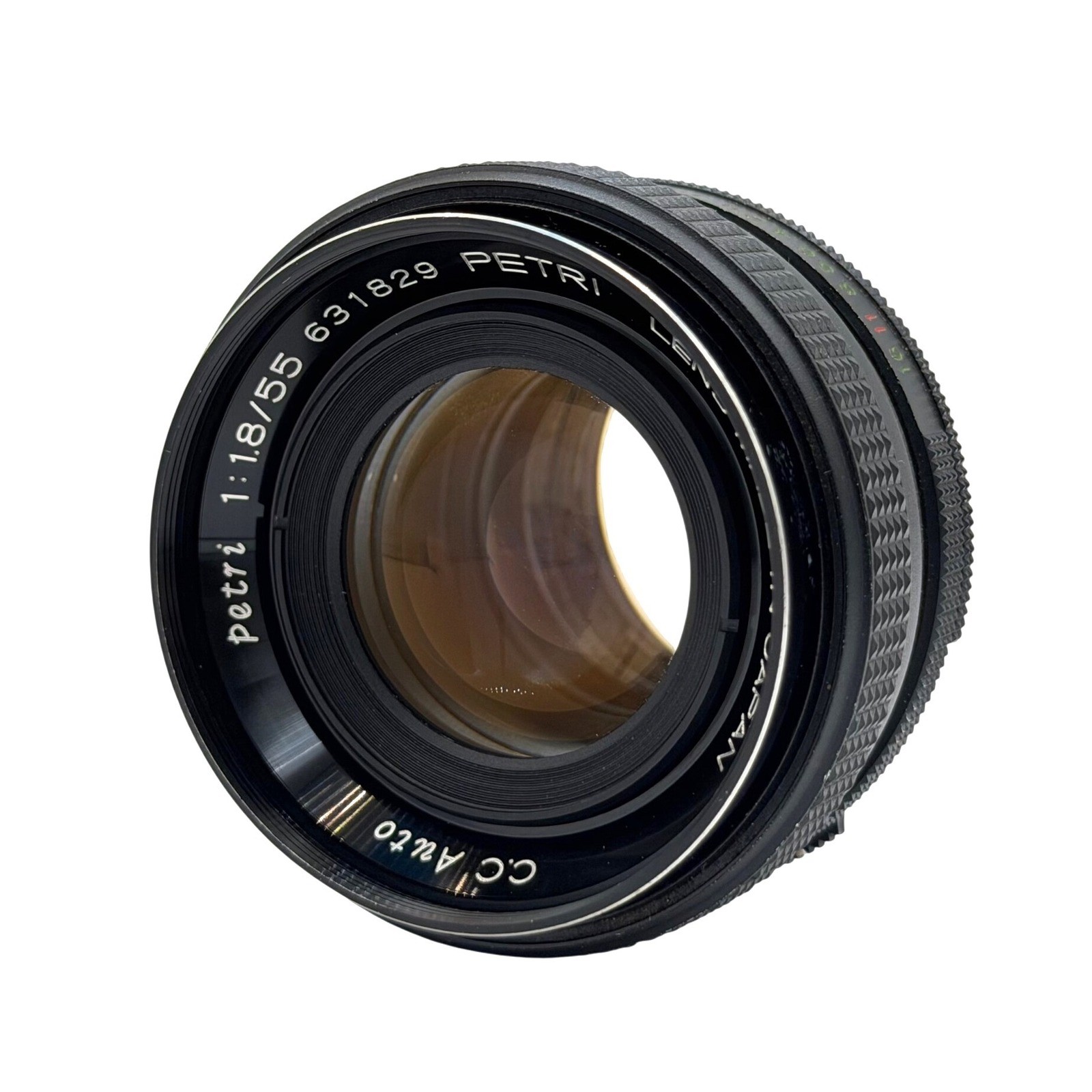 Petri CC Auto 55mm f1.8 Vintage Prime Lens Made in Japan 631829 Good Condition