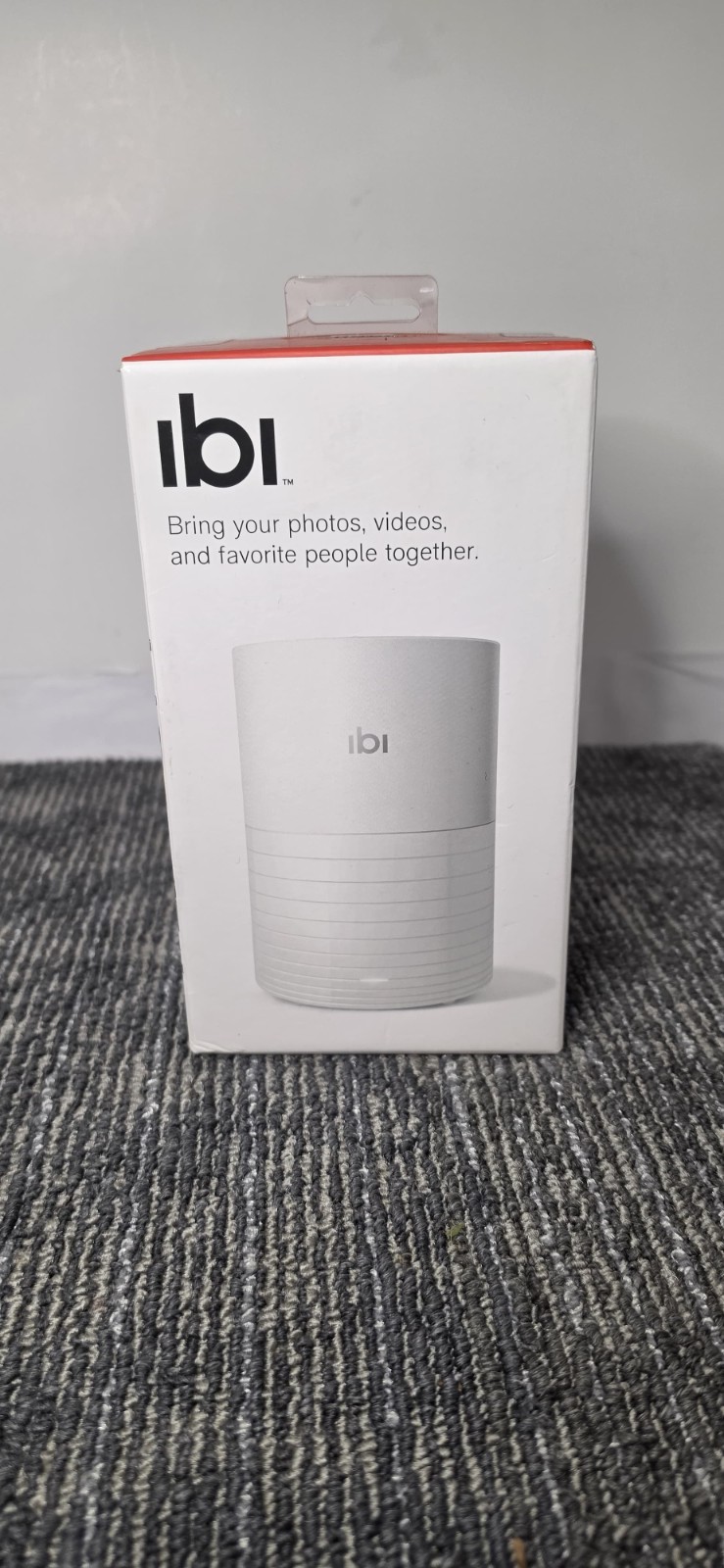 ibi The Smart Photo/Video Manager 1tb capacity – White, Brand New, Open Box