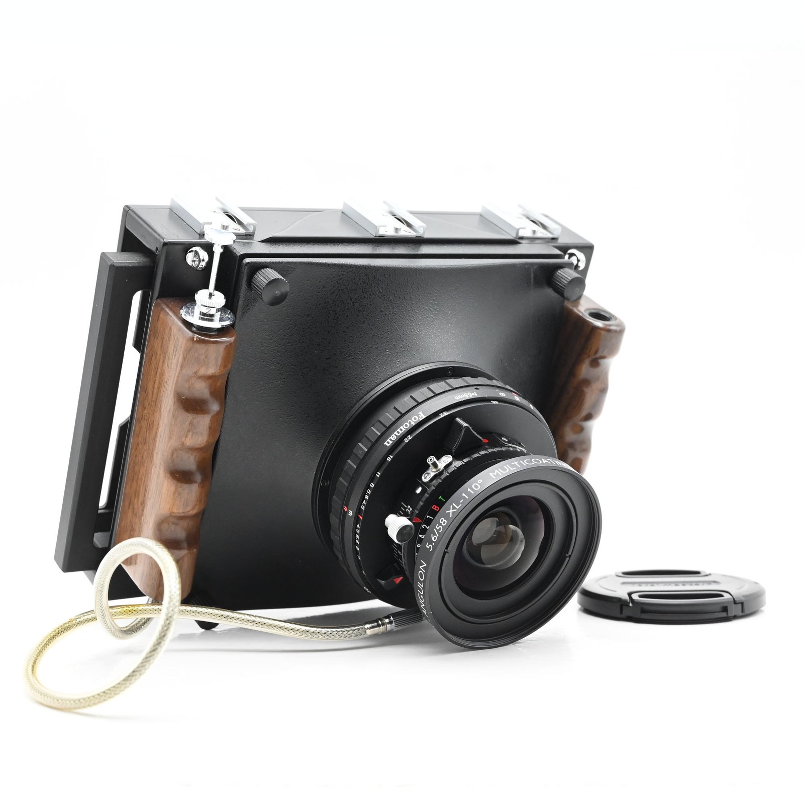 Fotoman PS 4×5 Camera w/58mm f5.6 Super Angulon XL MC Lens #458