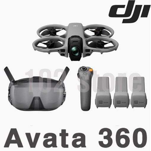 (Pre-Oder) DJI Avata 360 Motion Combo (Goggles N3 + 3 Batteries) FPV Drone