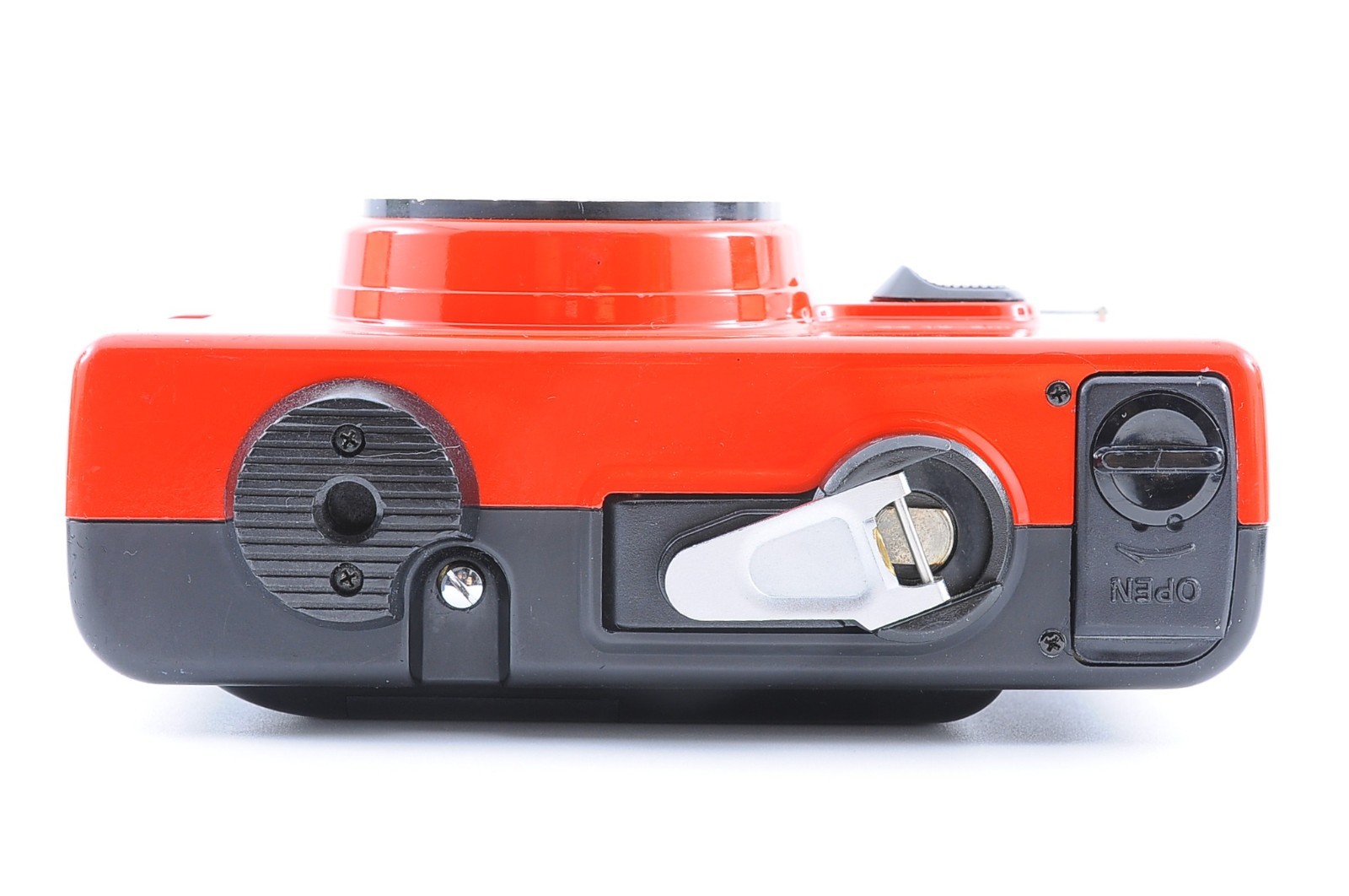 Konica EFJ Auto Date RED 35mm Point & Shoot Camera [Tested / Near Mint+] Japan