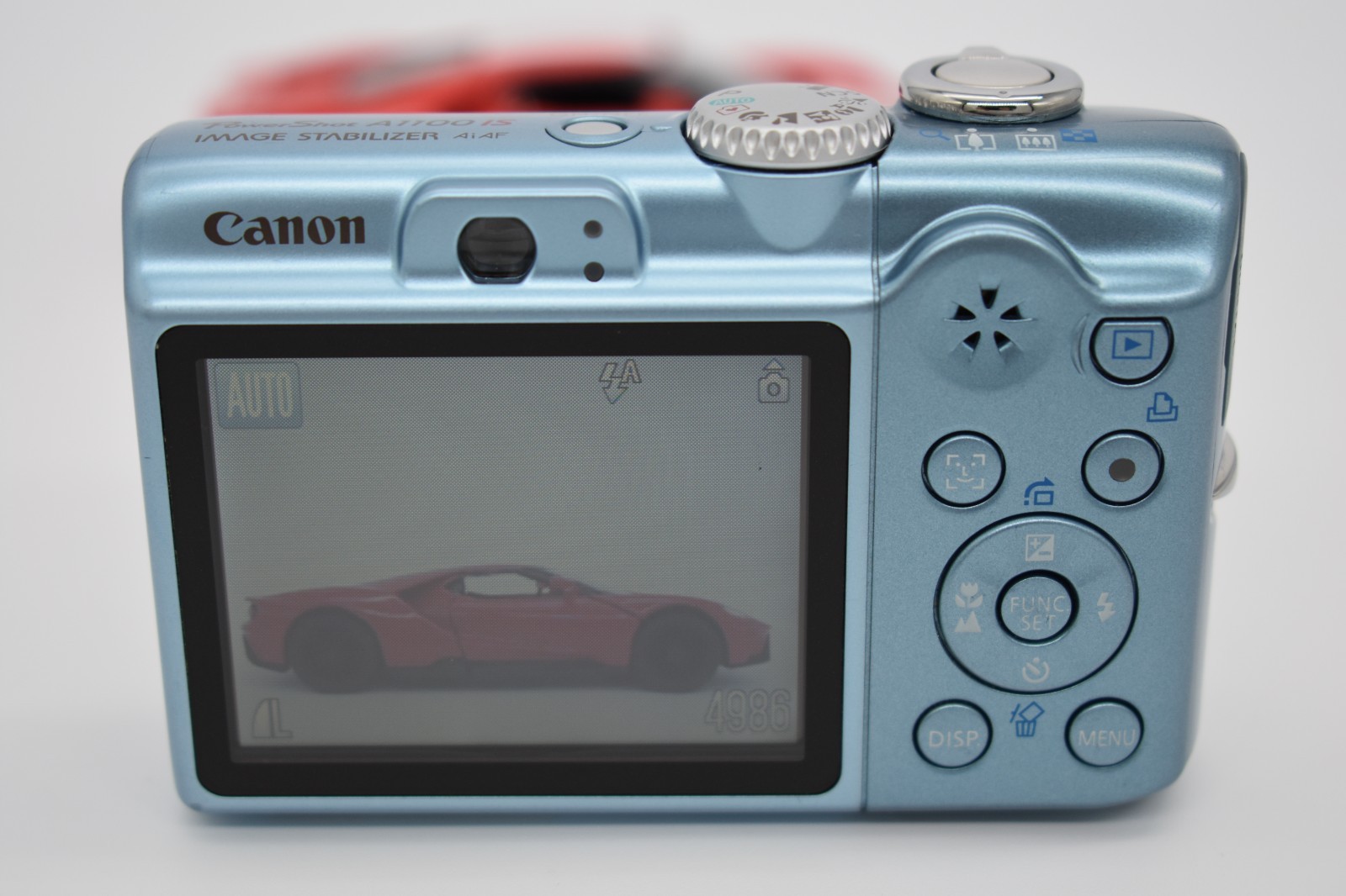 Canon PowerShot A1100 IS Sky Blue Digital Camera Rare Y2K Digicam – Tested Works