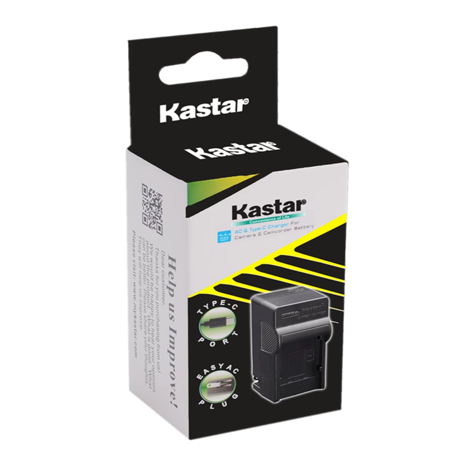Kastar Battery AC & USB-C Charger for Olympus Li-50B TG-810 TG-820 TG-830 TG-870
