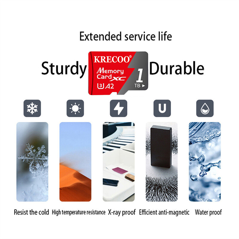 High Speed Memory Card 1tb 2tb Micro Sd Card Class 10 Xc Tf Card Adapter
