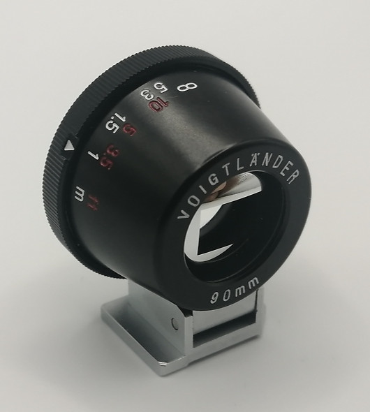 READ🎦VIDEO👀 🌟N MINT🌟 Voigtlander Various External View finder 90mm From JP