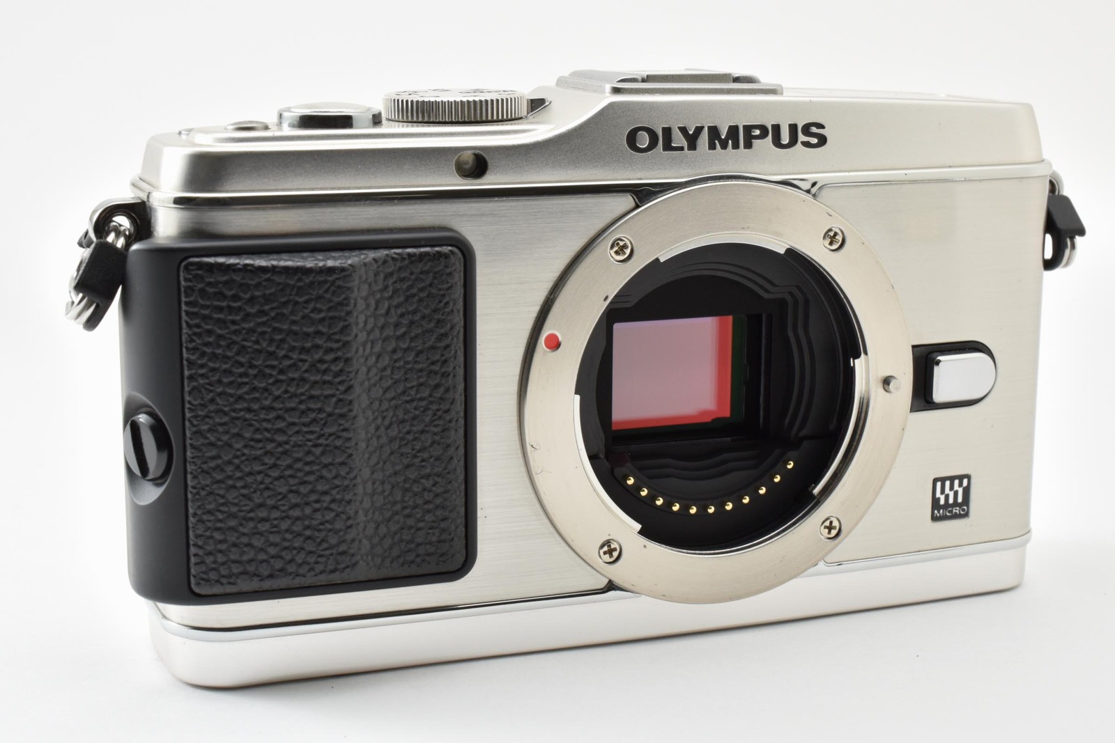 [MINT] OLYMPUS PEN E-P3 12.3MP Mirrorless Digital Camera Body Silver from JAPAN