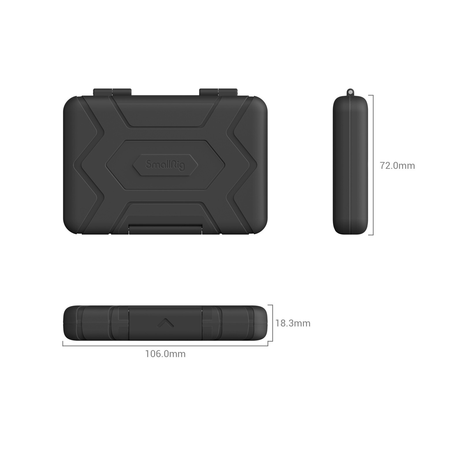 SmallRig Memory Card Case for TF Card/SD Card/CFexpress Type A/ Type B Card 3192
