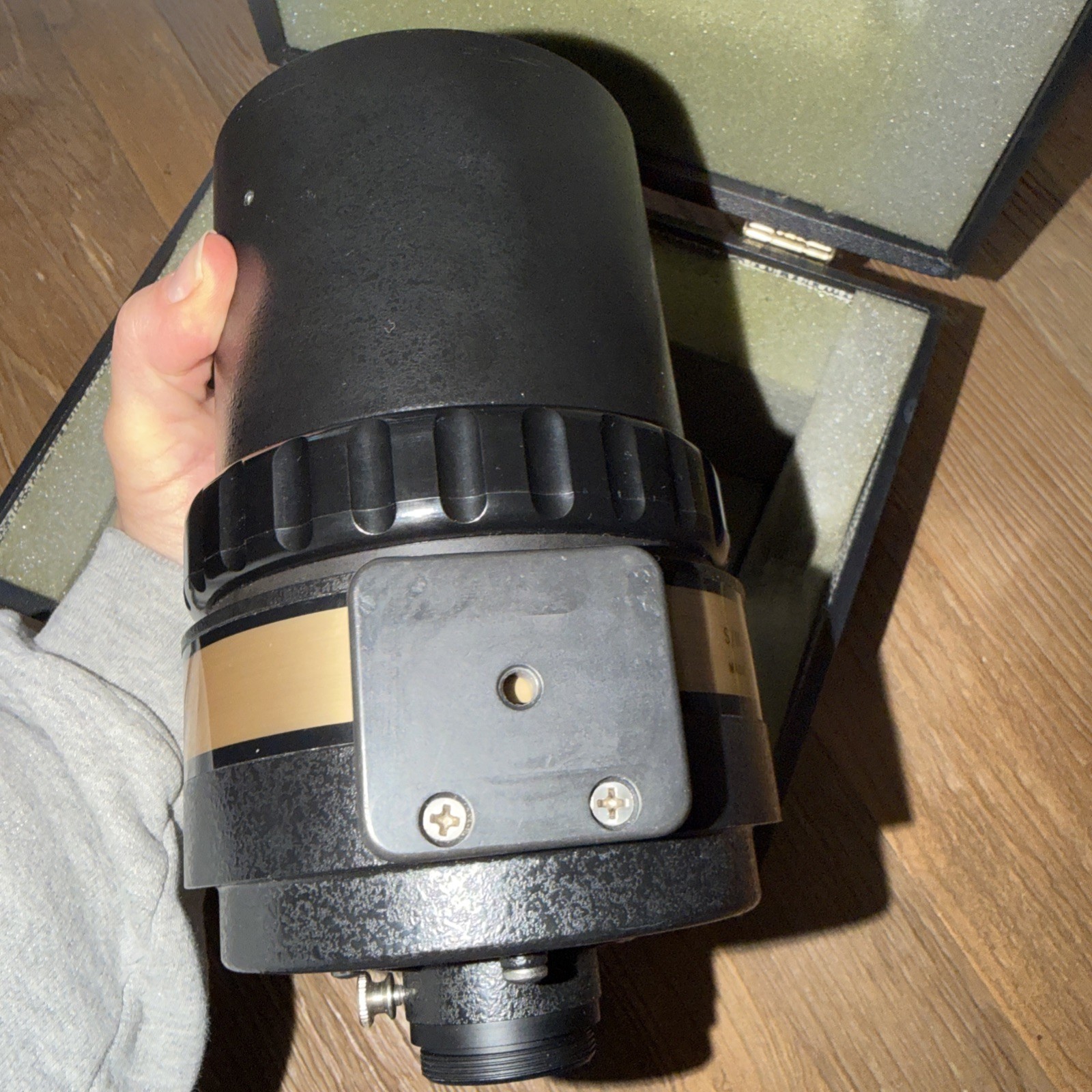 Celestron C90 Mirror Lens 1000mm f/11 Telescope USA Made w/ Case Vintage Scope