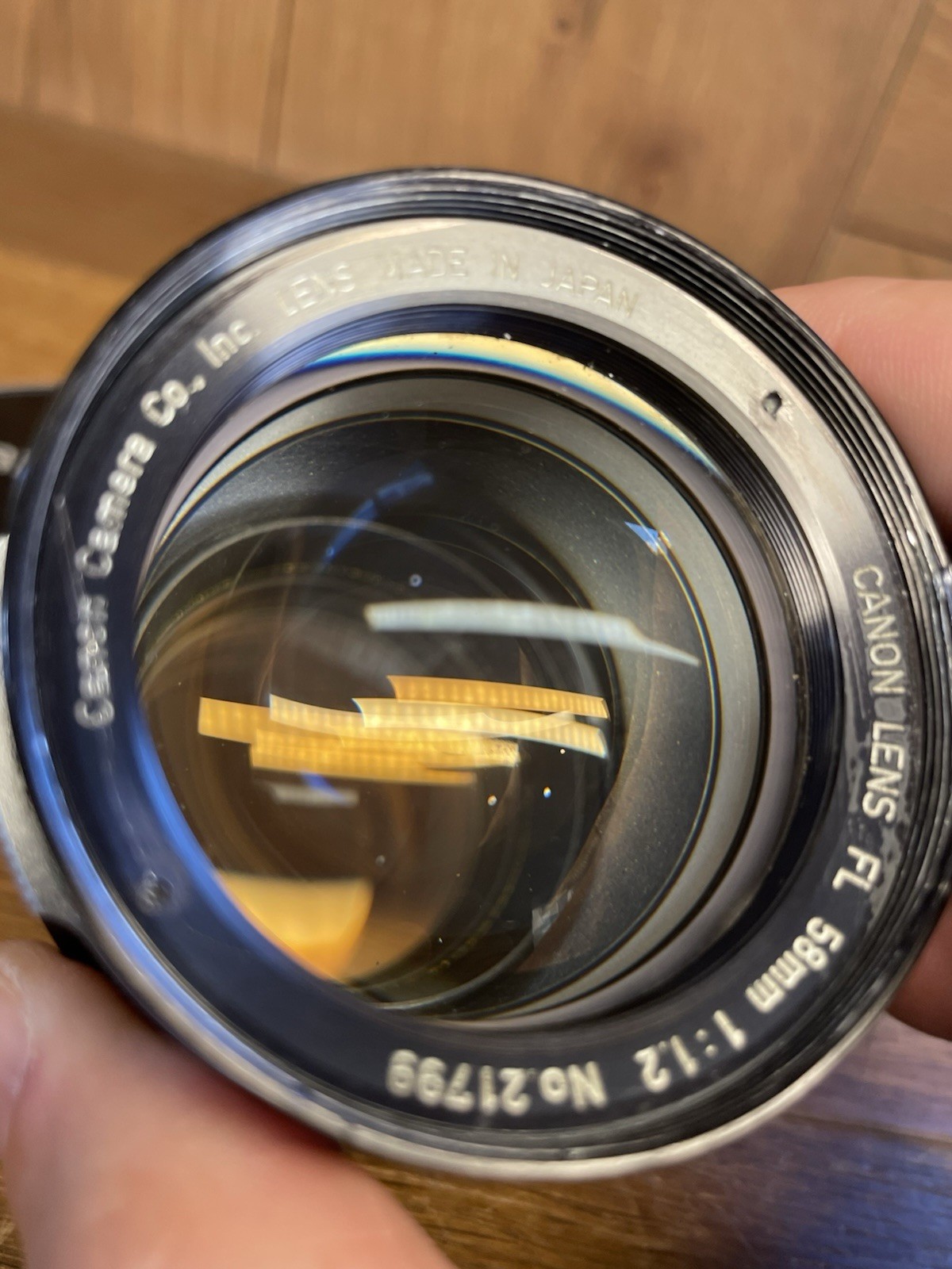 *CLA’d : Near Mint* Canon FL 58mm F/1.2 Prime MF Standard Lens From Japan