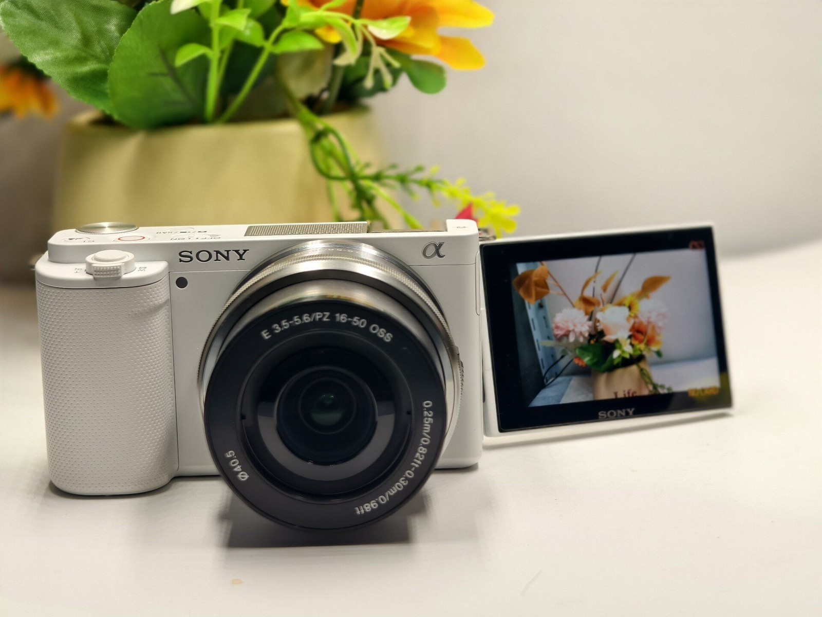 Sony Alpha ZV-E10 Mirrorless Vlog Camera 4K Video Recording Built-in Wi-Fi
