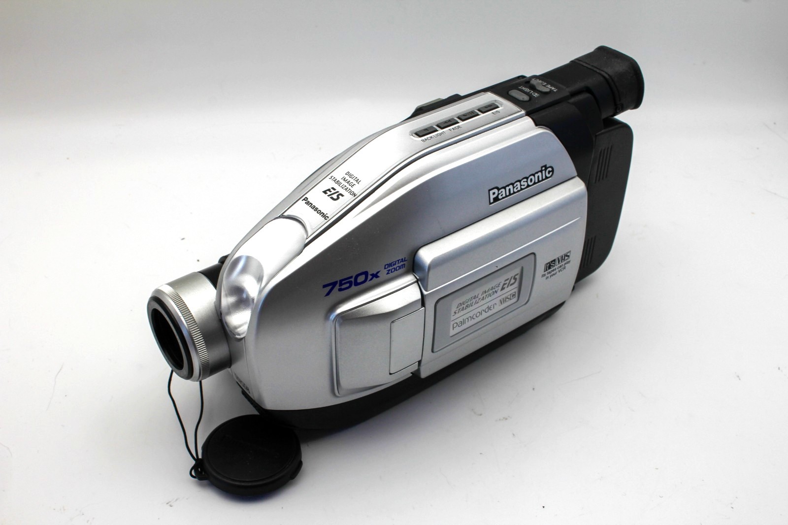 Panasonic PV-L454D VHS-C Camcorder 750x Zoom EIS With Accessories – Tested