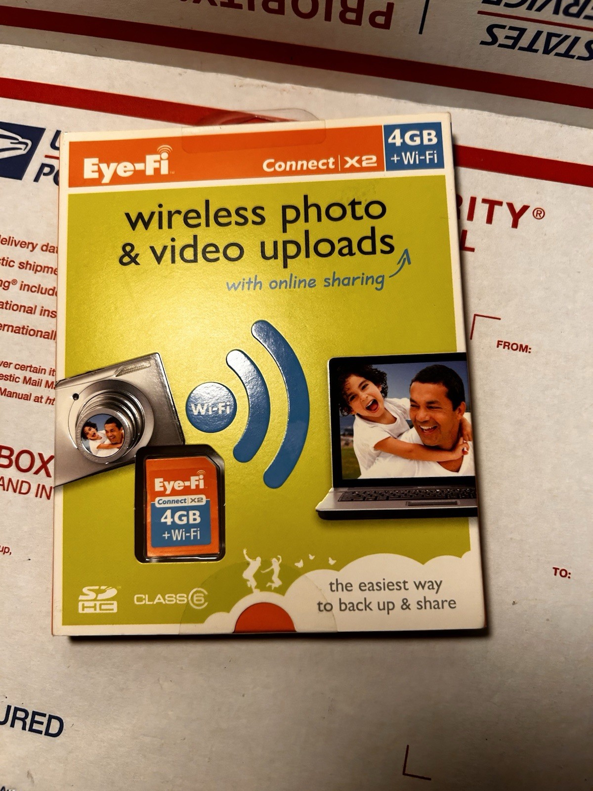 Eye-Fi Wireless Connect X2 4GB Class 6 SDHC Card EYE-FI-4CN SD WiFi – NEW SEALED
