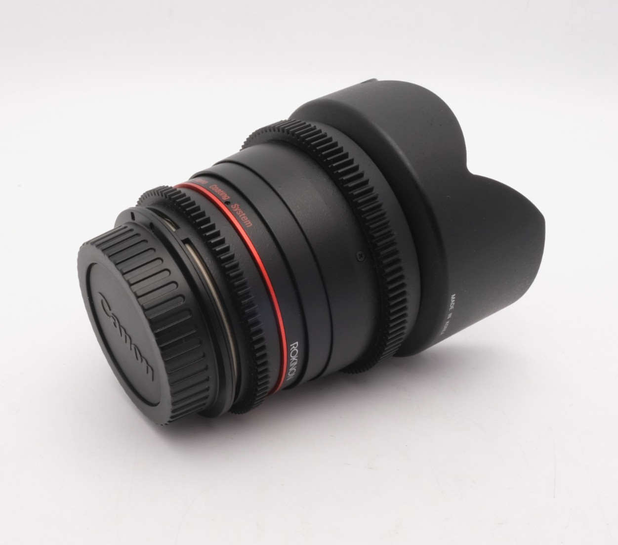 ROKINON 10MM T3.1 CINE APS-CROP LENS FOR CANON EF