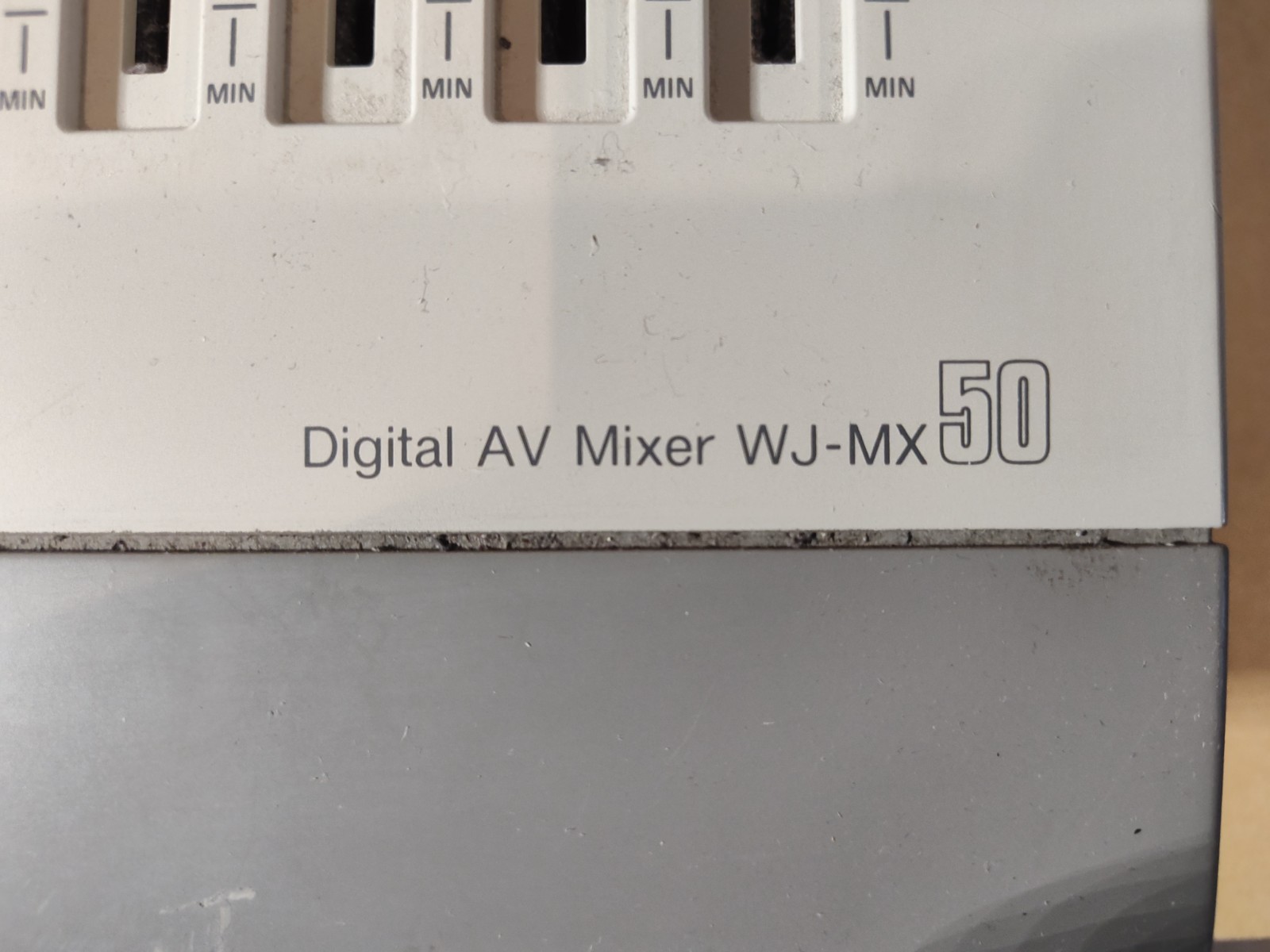 Panasonic WJ-MX50 Digital AV Mixer for Parts or Repair