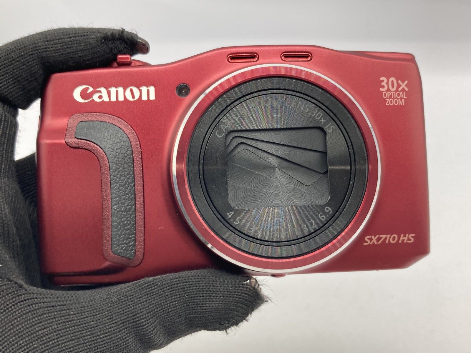 Excellent Canon PowerShot SX710 HS red 20.3 MP Digital Camera 3832