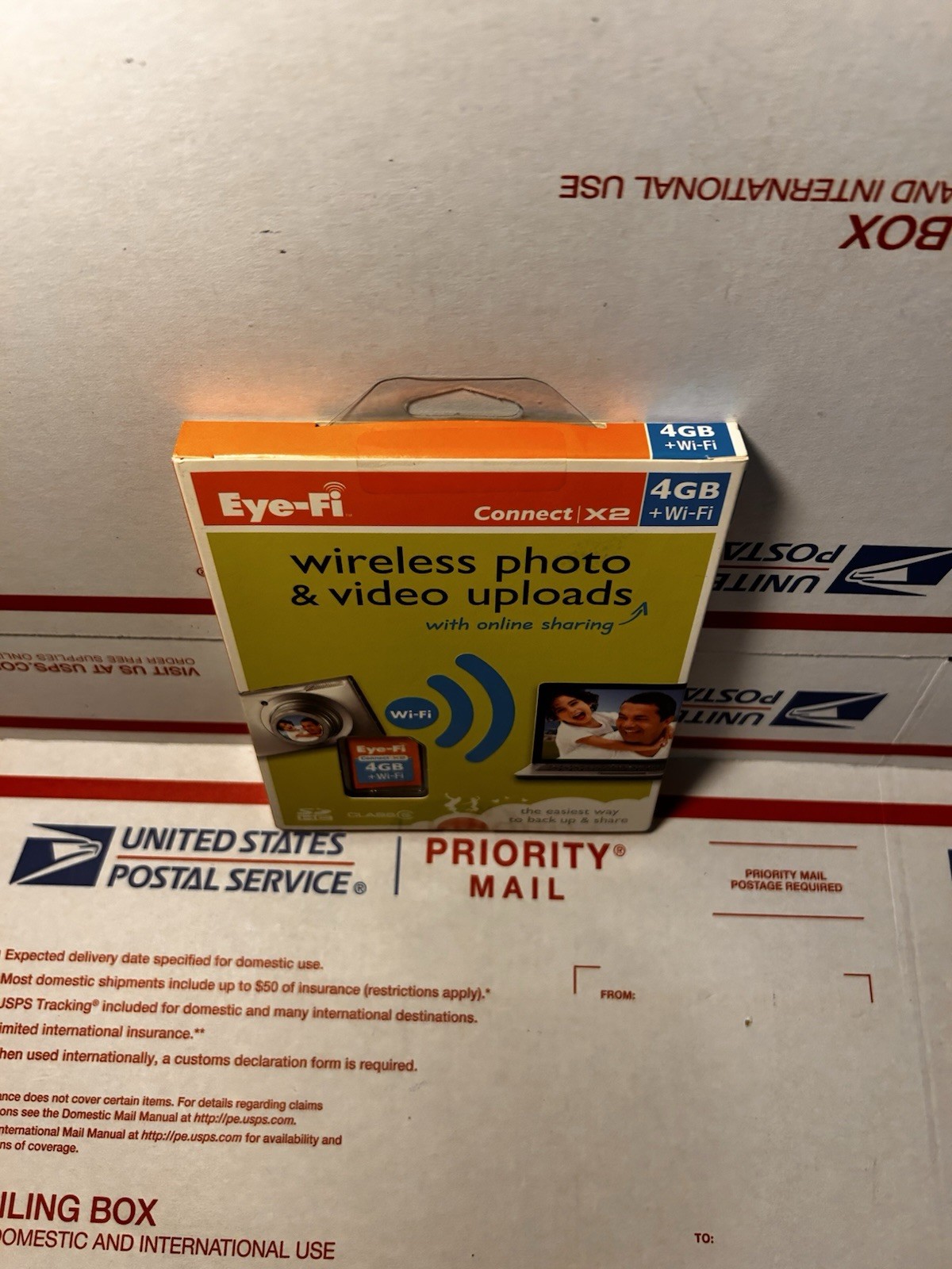 Eye-Fi Wireless Connect X2 4GB Class 6 SDHC Card EYE-FI-4CN SD WiFi – NEW SEALED