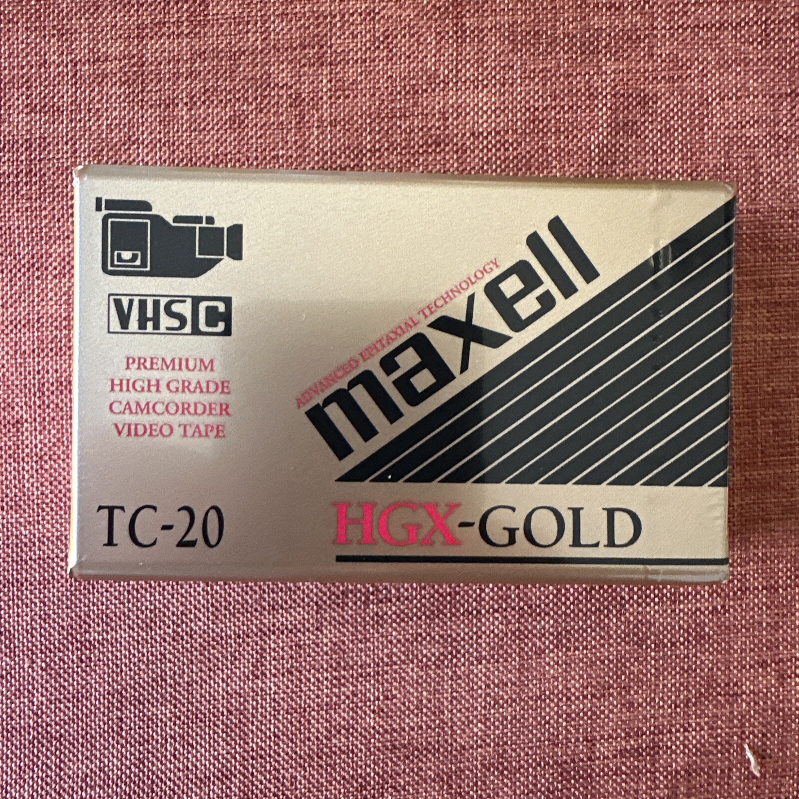 Maxell VHS-C Videocassette TC-20 HGX-Gold 20 Min 10 count
