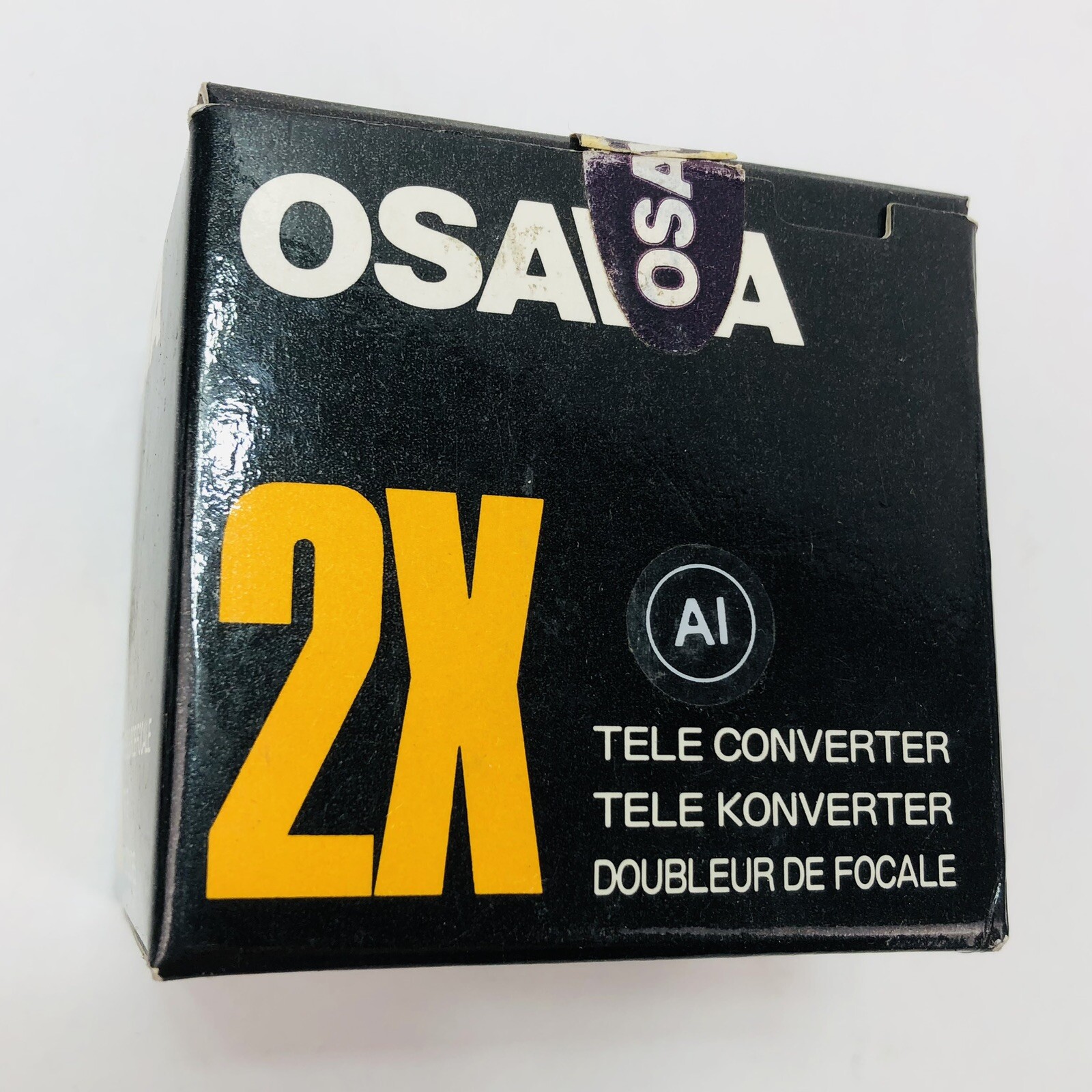 VTG Osawa MC4 2X Lens Tele Converter AI Camera in Box w/ Case NEW NOS