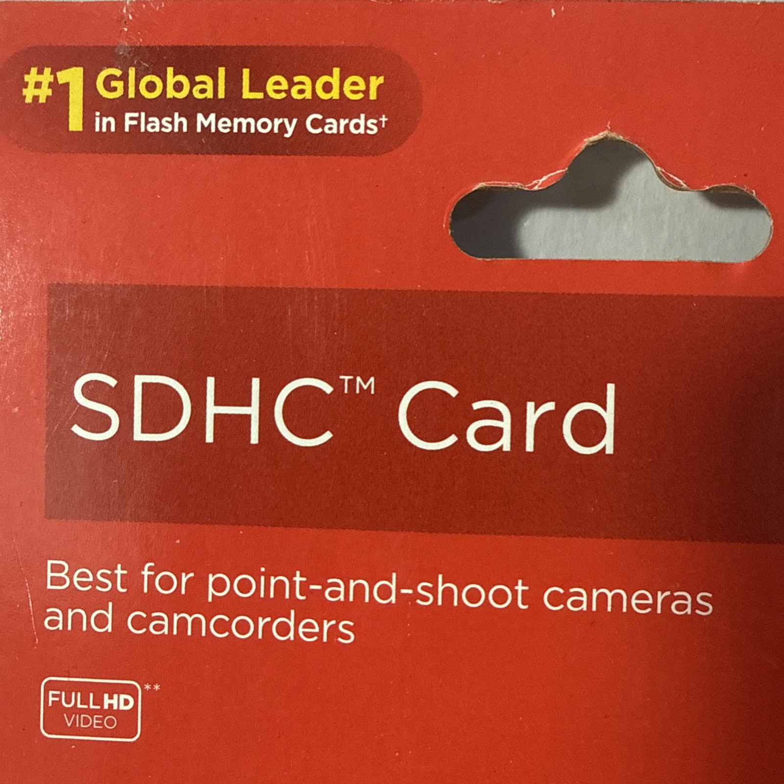 New! Sandisk SDHC Secure Digital High Capacity Card 4GB Class 4 Camera Camcorder