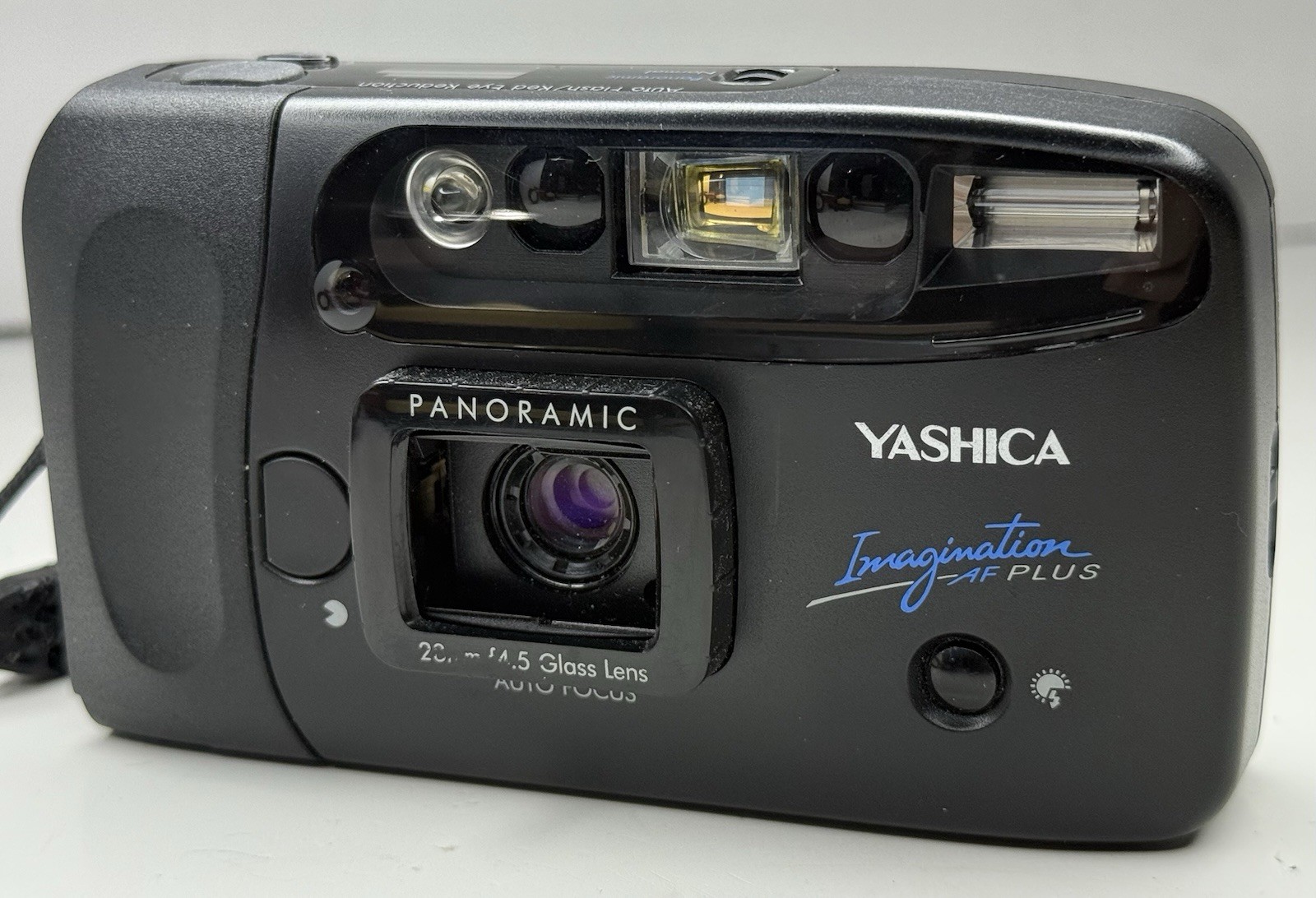 VTG Yashica Imagination AF Plus 28MM Panoramic 35mm Film Camera 28mm F/4.5 Lens