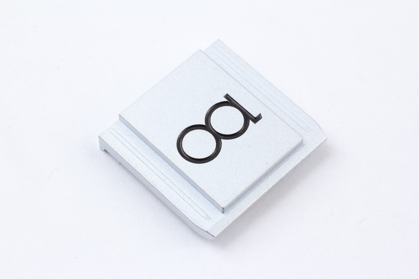 [Unused] Leica Hot Shoe Cover 100 YEARS OF LEICA for M w/Box Chrome From JAPAN