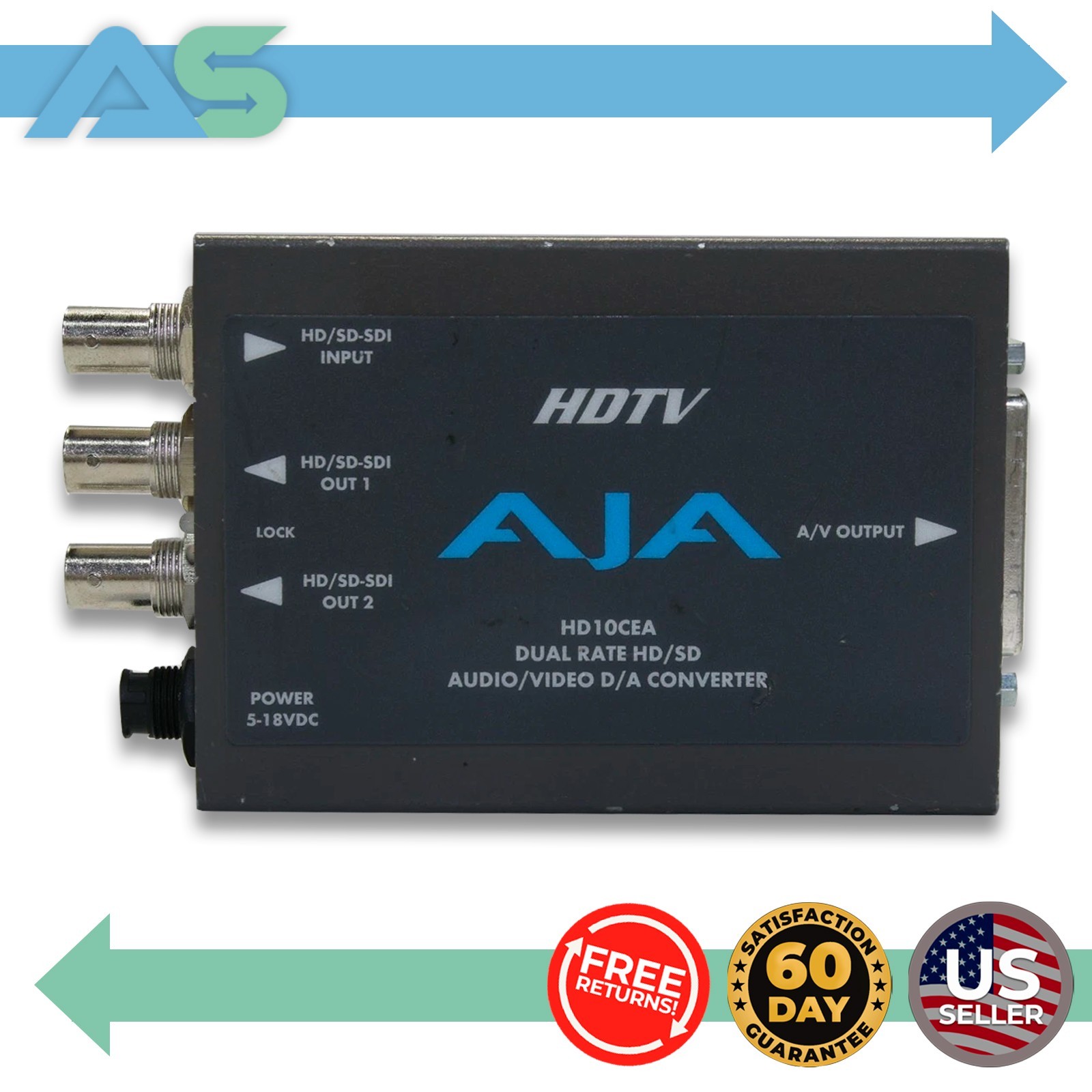 AJA HD10CEA Dual Rate HD/SD Audio/Video D/A Converter