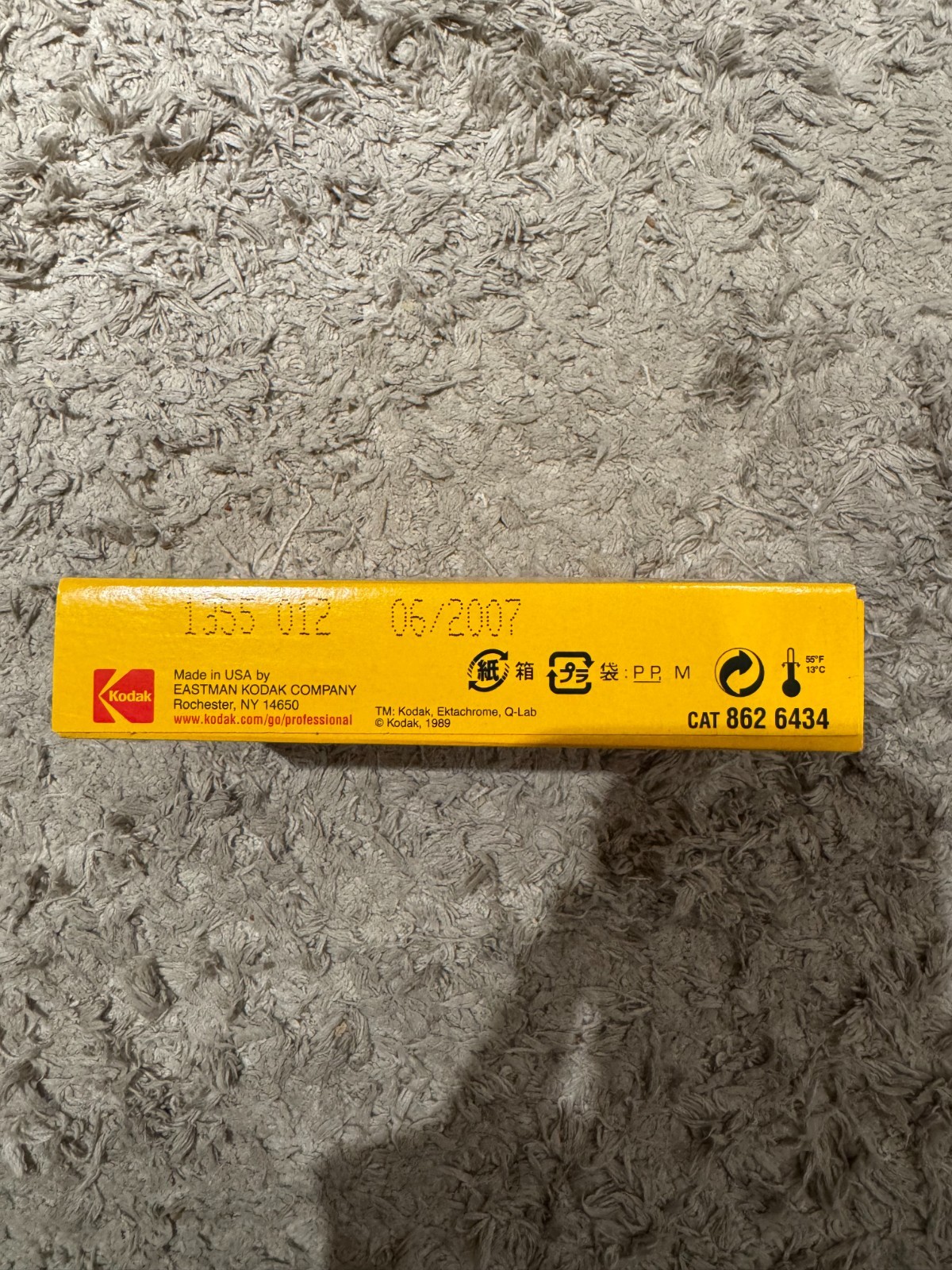 Kodak Ektachrome 400x 120 Format 5 Pack Box Sealed Vtg. Film Expired Jun. 2007