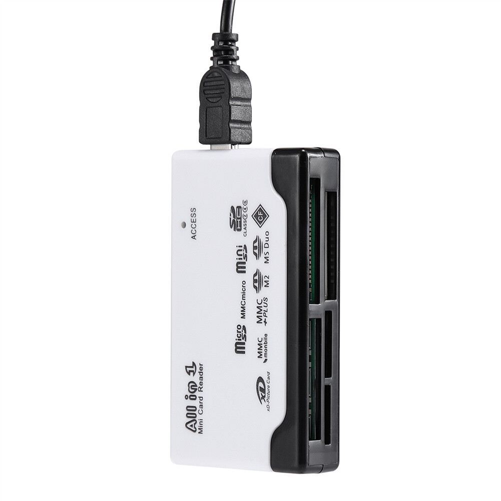 Card Reader USB 2.0 Type C Micro SD TF CF Smart Memory Adapter Laptop Computer