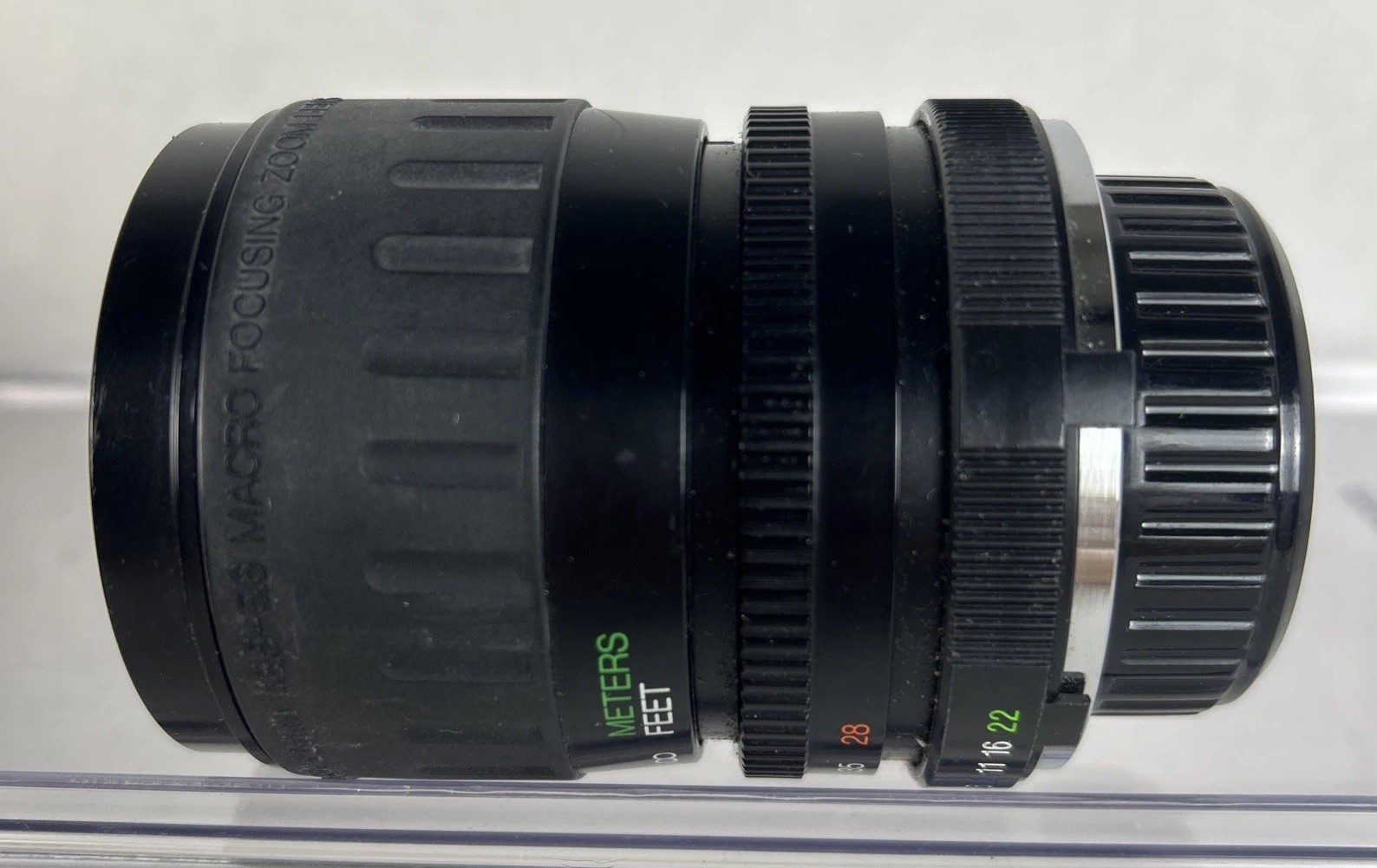 Vivitar 28-80mm f3.5-5.6 Macro 1:4x Zoom Lens Minolta Mount UNTESTED With Box
