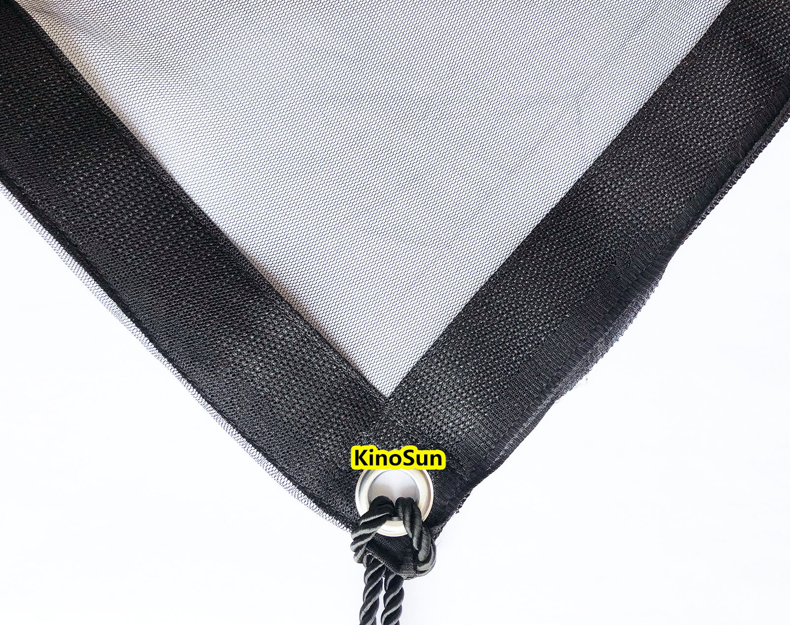 12’x12′ 12×12 3.6×3.6m Black Single Net Scrim Seamed for overhead butterfly