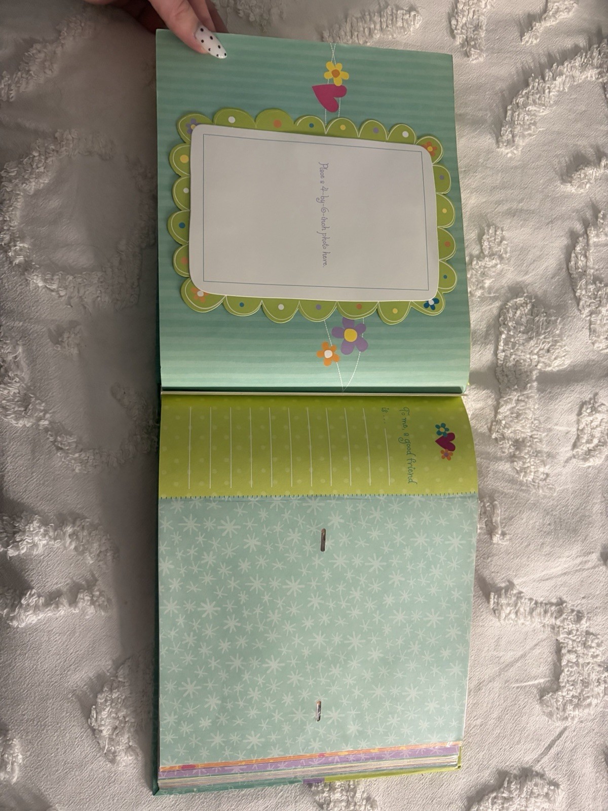 American Girl Friends Slip-in Photo Album 4×6 Multicolor Book Bound