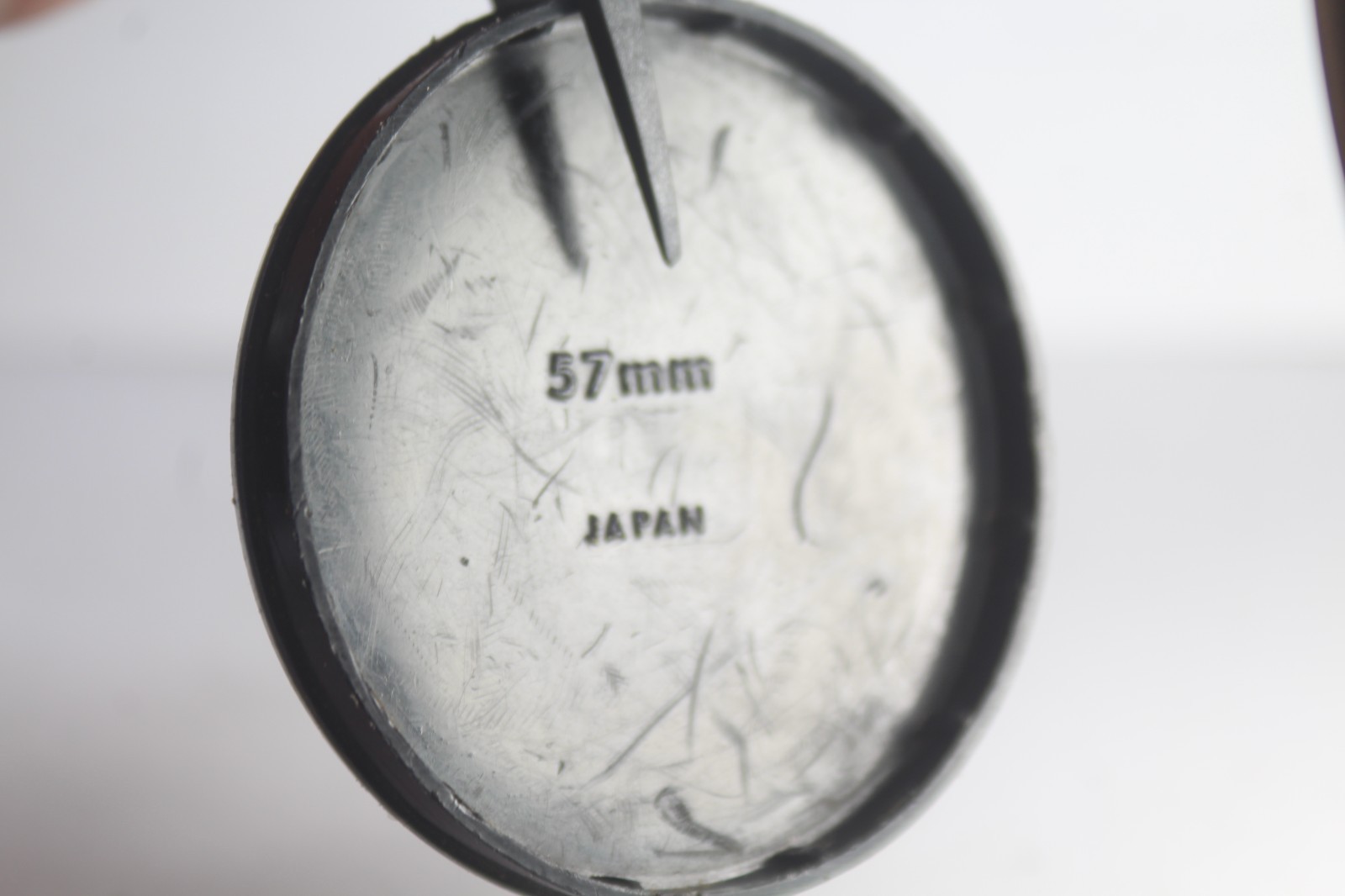 Original Yashica 57mm Push On Front Lens Cap for Electro 35 + Electro 35 GS