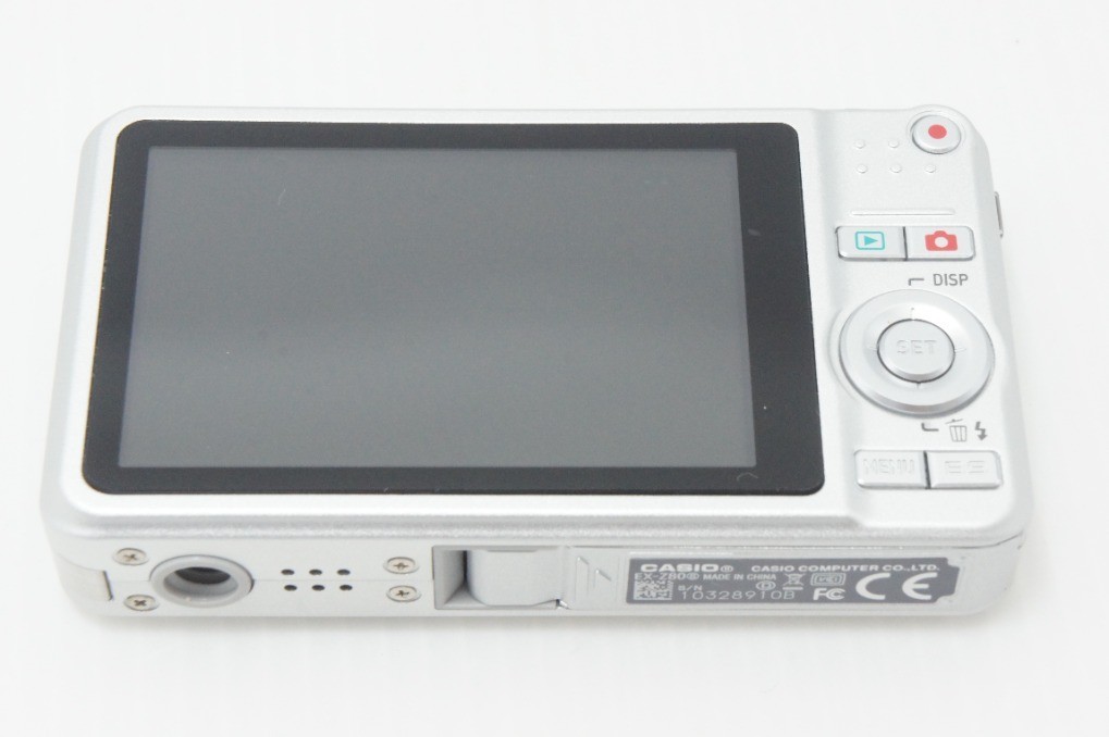 CASIO EXILIM EX-Z80 8.1MP Compact Digital Camera Silver w/ Box #260706f