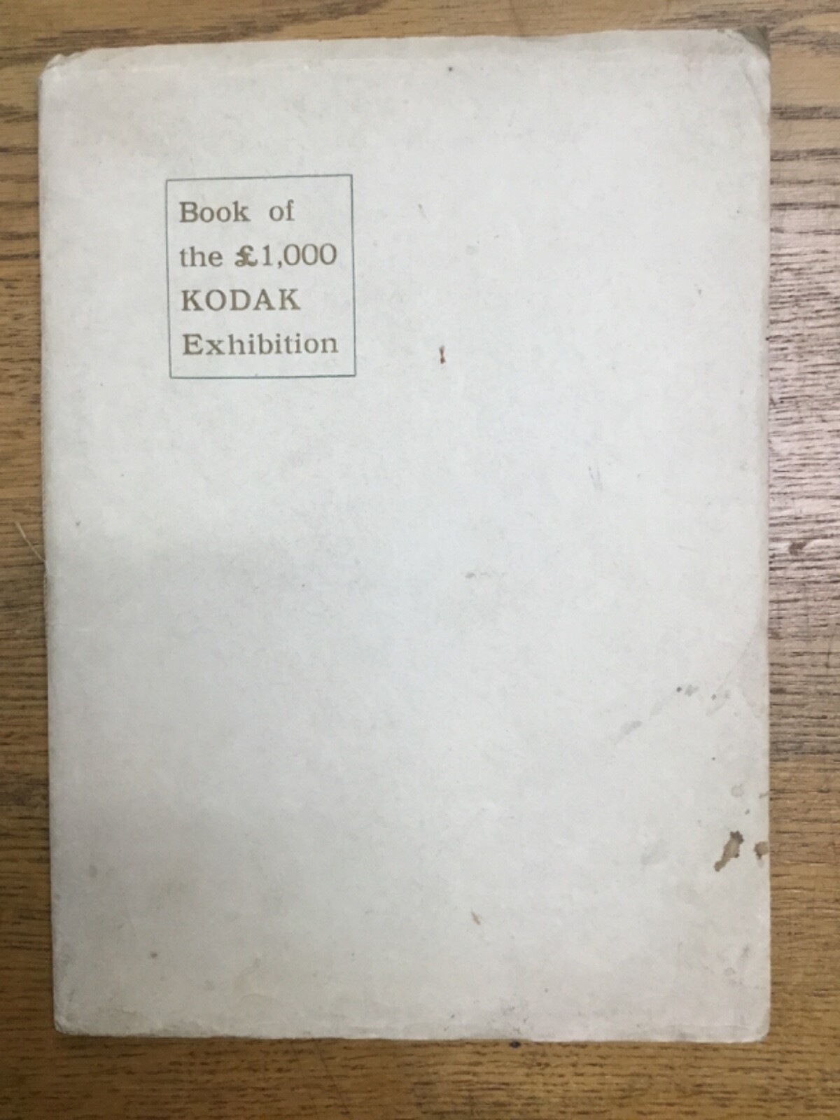 Lot of 8 Vintage VG SC Kodak Booklets,Bk of 1,000-(pounds)Kodak Exhibition&more