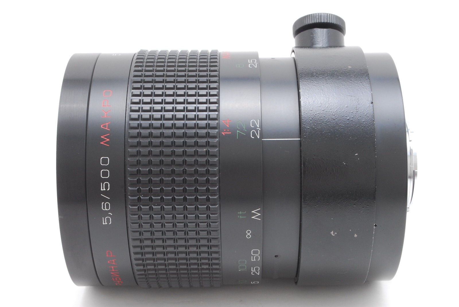 Rare [MINT w/ Hood] Russia Rubindr MC 500mm f/5.6 Macro Makpo Mirror Lens JAPAN