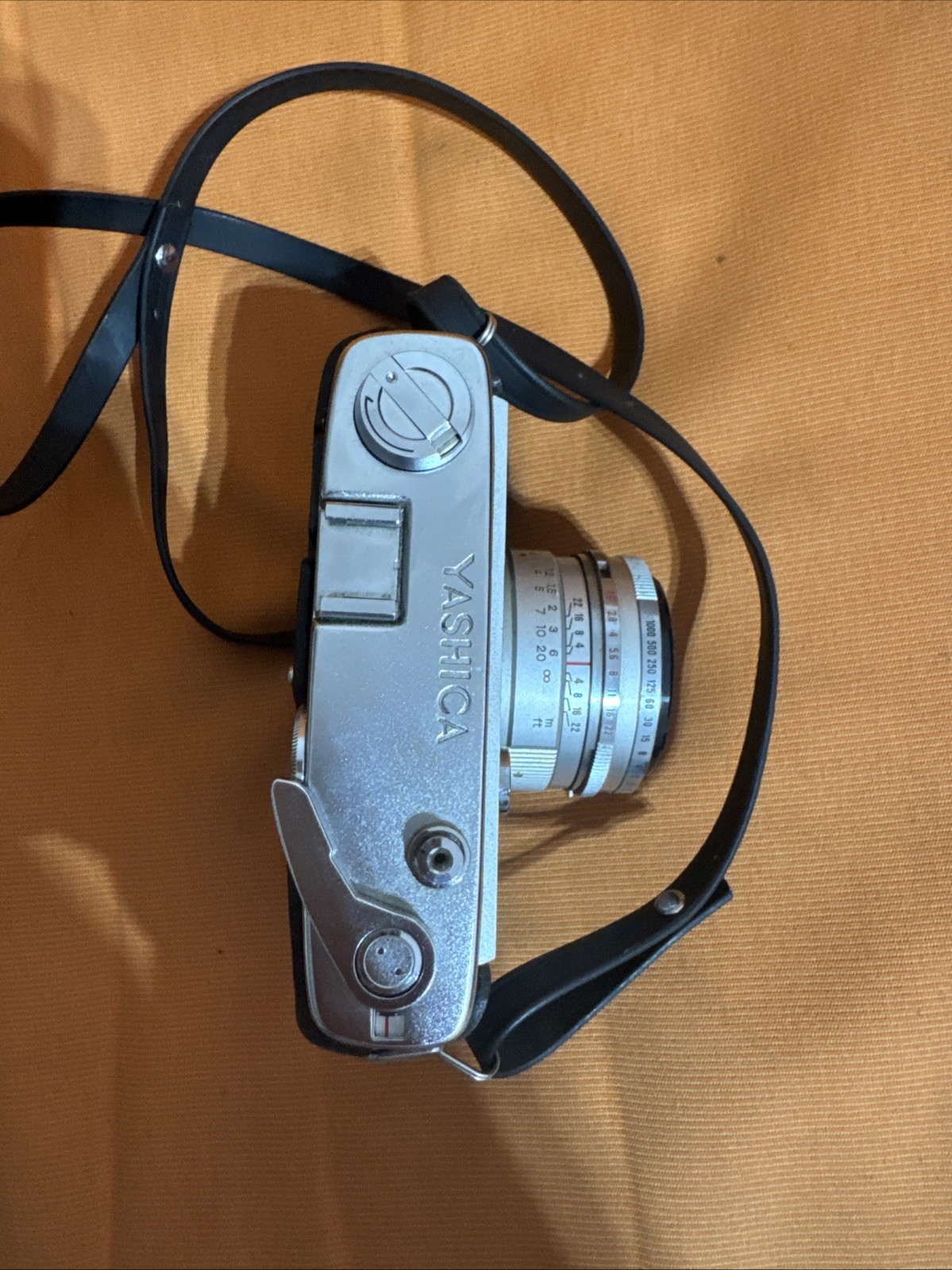 Yashica IC Lynx-14E Rangefinder Film Camera with 45mm F1.4 Lens