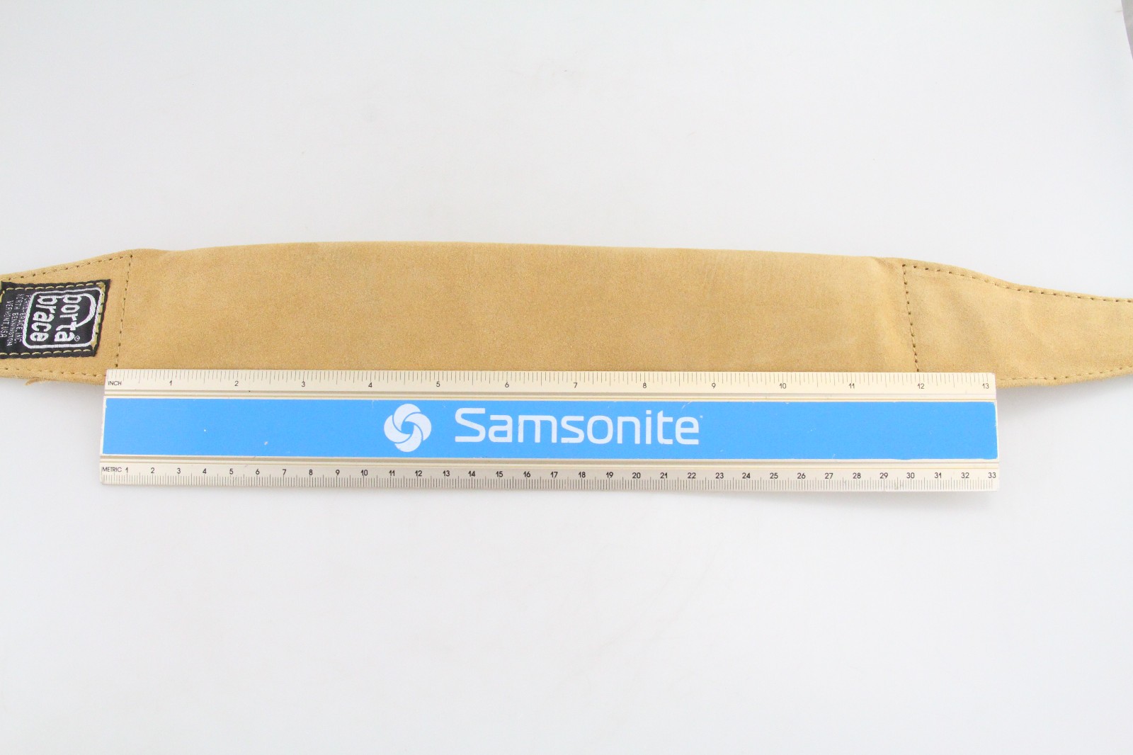 [MINT] PortaBrace Suede Leather Wide Thick Padded Strap for Heavy Bag, Camera
