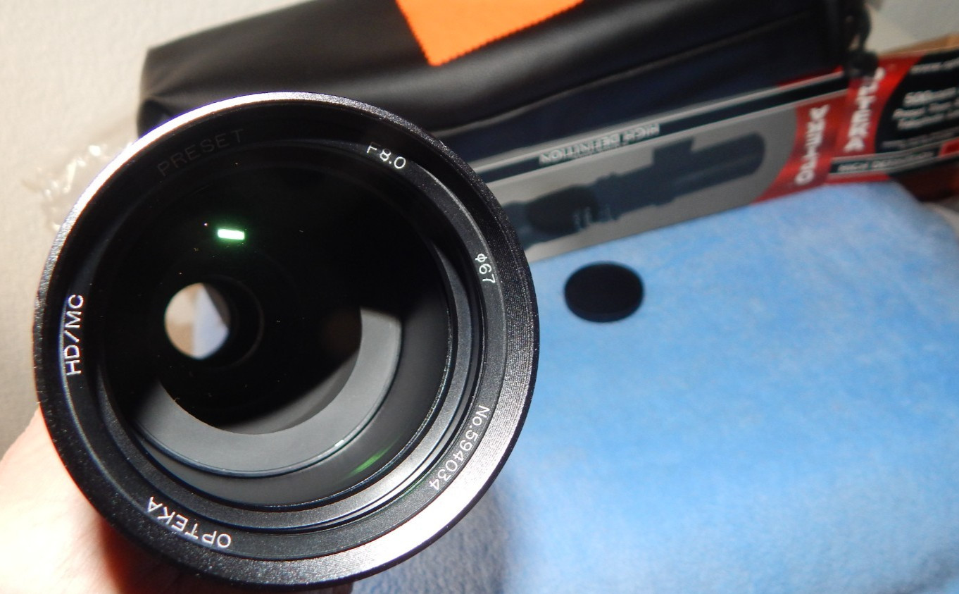 New OPTEKA 500mm f/8 Preset Telephoto Lens HD2 High Definition Platinum Series